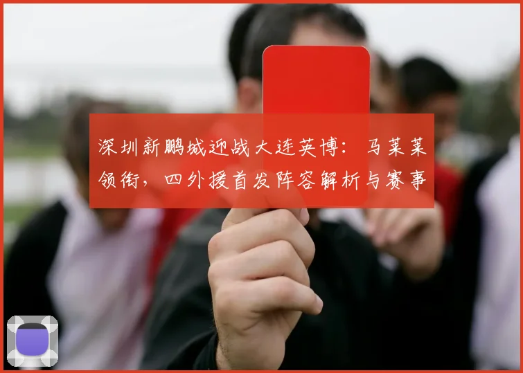 深圳新鹏城迎战大连英博:马莱莱领衔,四外援首发阵容解析与赛事前瞻